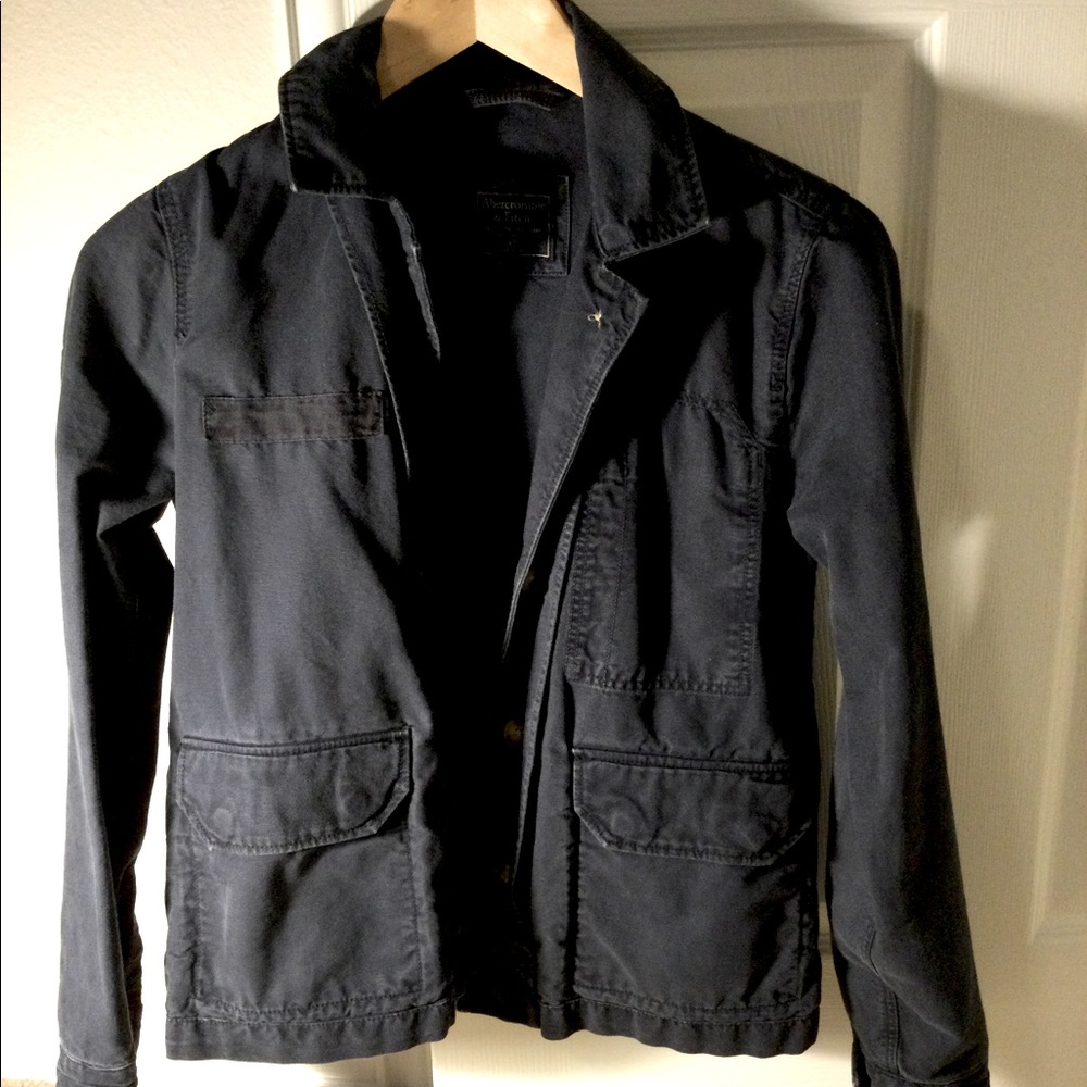 Abercrombie and Fitch Women’s Navy Utility Jacket